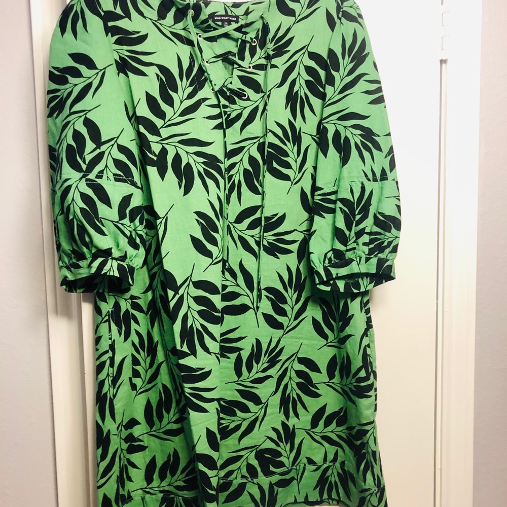 Who What Wear Size M oversized fit dress